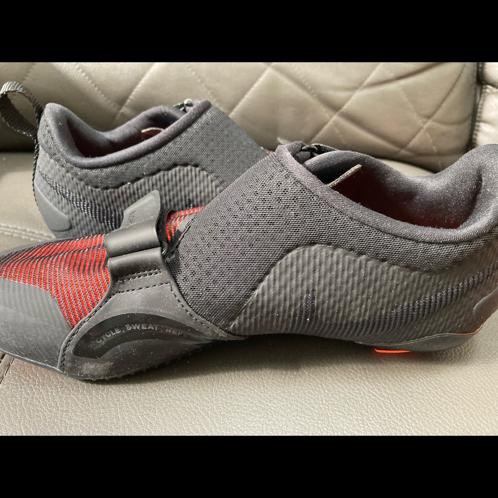 Nike SuperRep Cycle SZ 9 Indoor Cycling Shoes Women's Black/Silver CJ0775-008